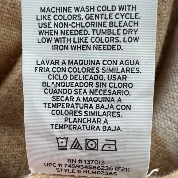 Woolrich Lagenlook Oversized Open Front Fringed Plaid Blanket Wrap Shawl Poncho - Picture 9 of 12